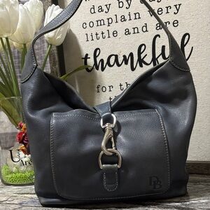 Dooney & Bourke Dark Gray Hobo Bag
